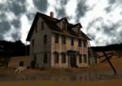 Das Haus der Familie Gillespie aus dem Intro von Silent Hill 1.